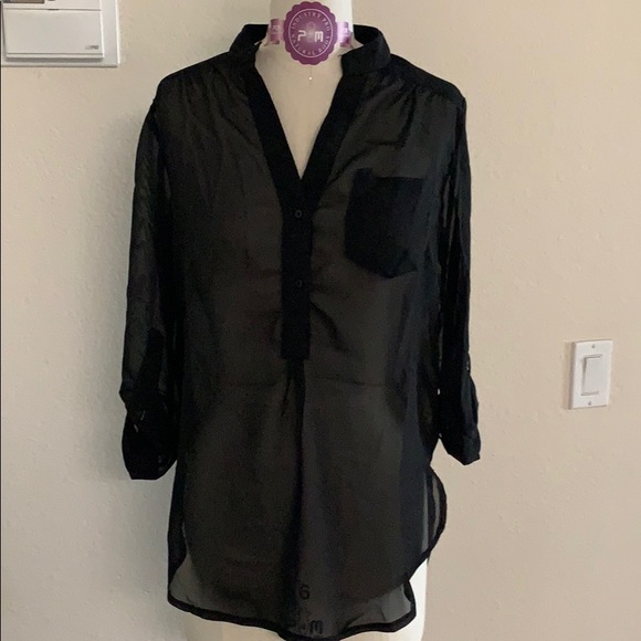 Truth Black Shirt See through. Size Small - Picture 2 of 5